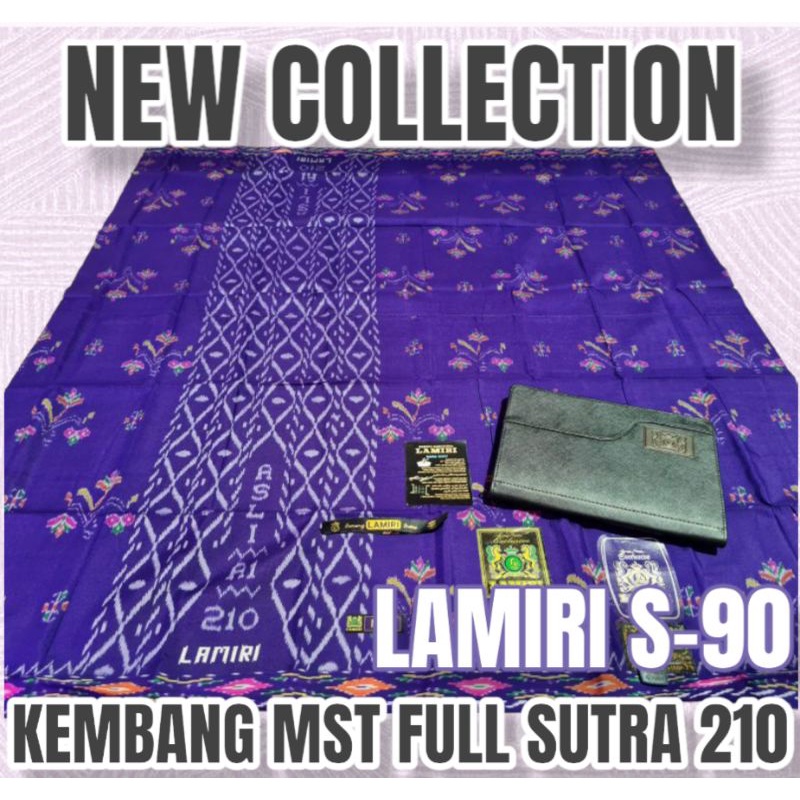 Sarung Lamiri, Sarung Lamiri Full Sutra S90 Motif MST MGT Sutra 210 Kualitas Premium