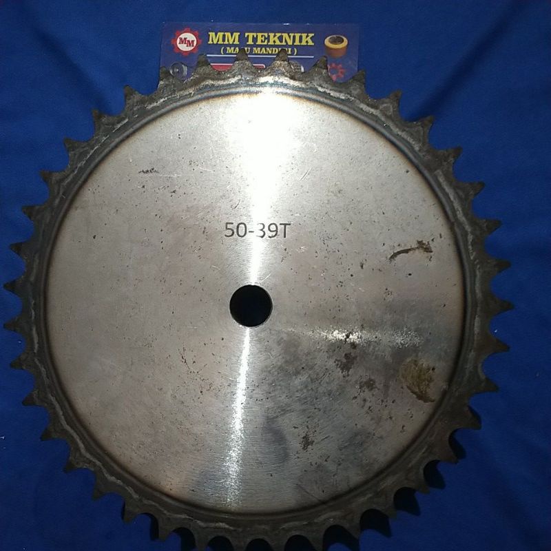 Sprocket RS 50 x 39 T Gear Rantai Single Gir gigi Z 39T RS50 -1 50Z39 50X39T 50-1 tipe B Sproket spr 50-39T 50x1x39T 50-1-39T