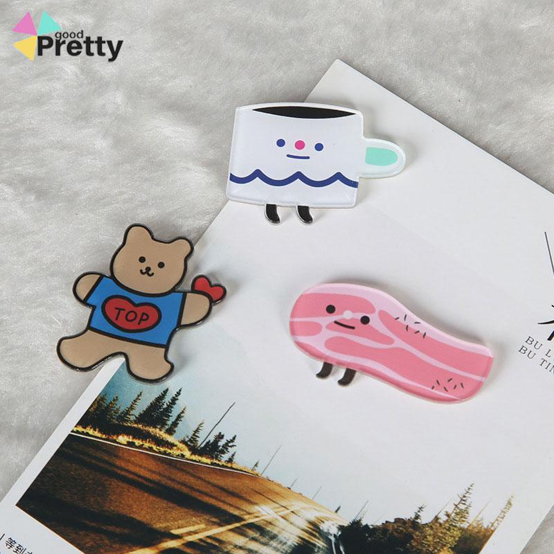 Bros Akrilik/brooch cute/Bros Pin/bros dagu/bros Lucu Korea style Kartun Aksesoris import - PD