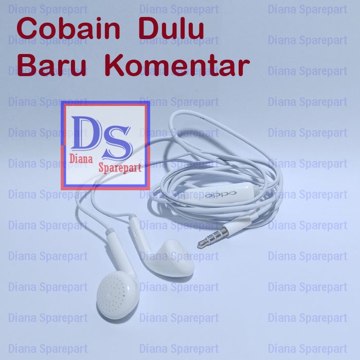 Headset Earphone Oppo A3S A5S A5 A7 A9 2020 Handfree Original