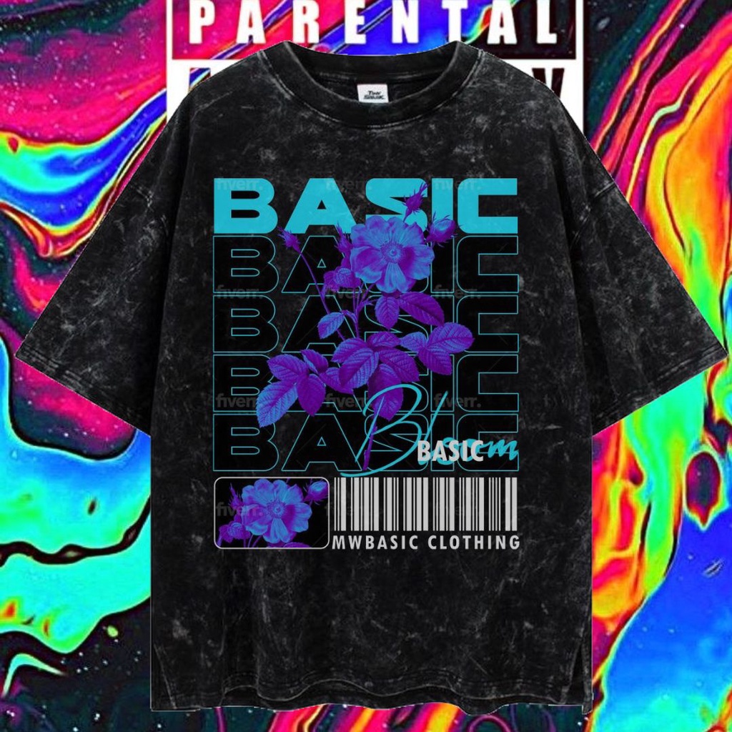 LASTHOPE 'FUTURISTIK' OVERSIZE WASHING TSHIRT / KAOS ATASAN TSHIRT TEE WASHING ACID WASHED STONEWASH