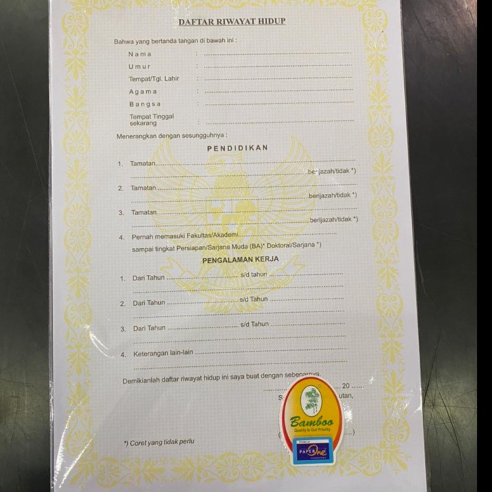 

Hemat Daftar Riwayat Hidup Hot Sale