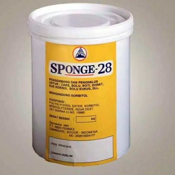 

Limited--SPONGE 28 TBM / EMULSIFER / OVALET KEMASAN 250 GRAM REPACK