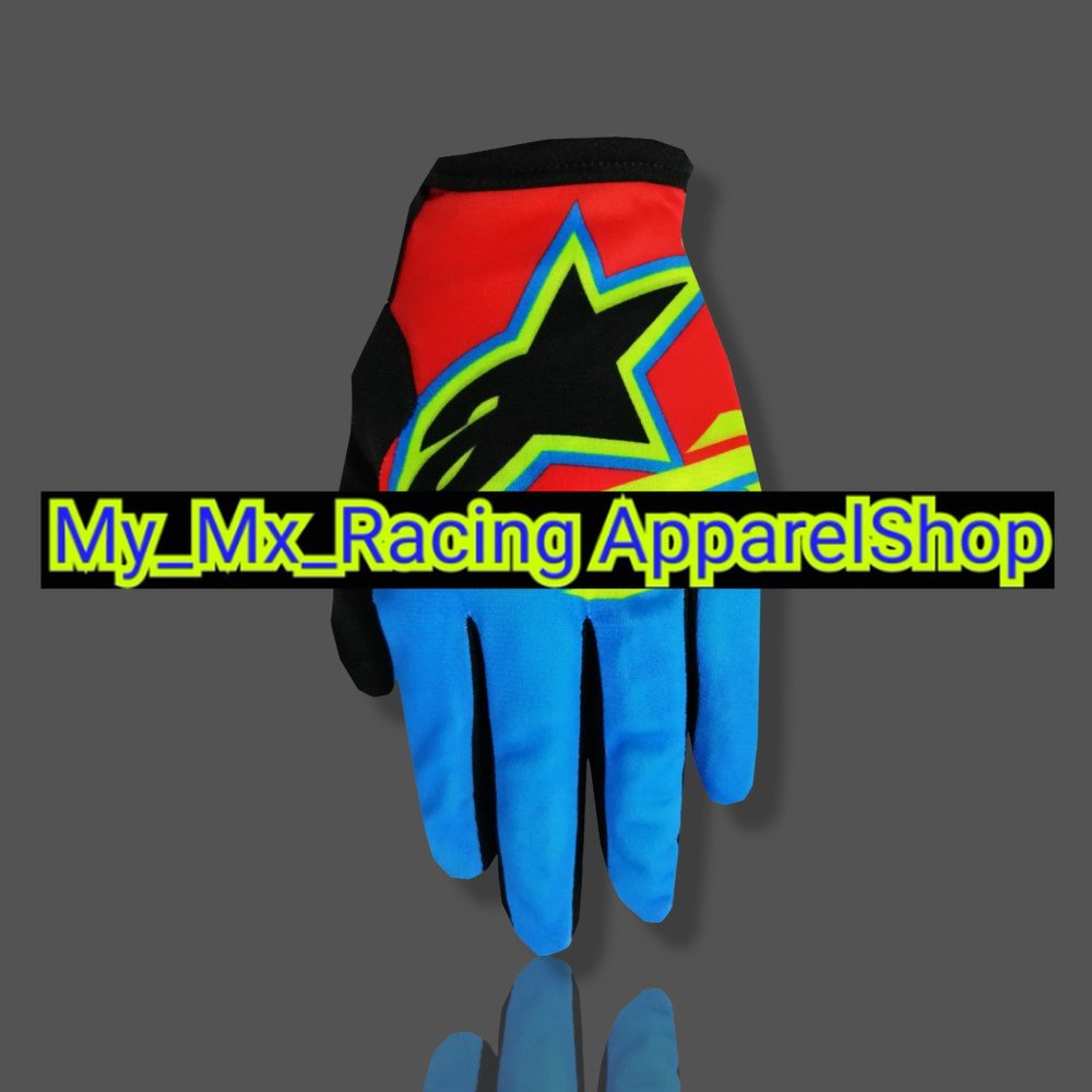 BISA COD Sarung Tangan Motocross - Sarung Tangan Trail - Sarung Tangan MX Motor Fullprint - 046