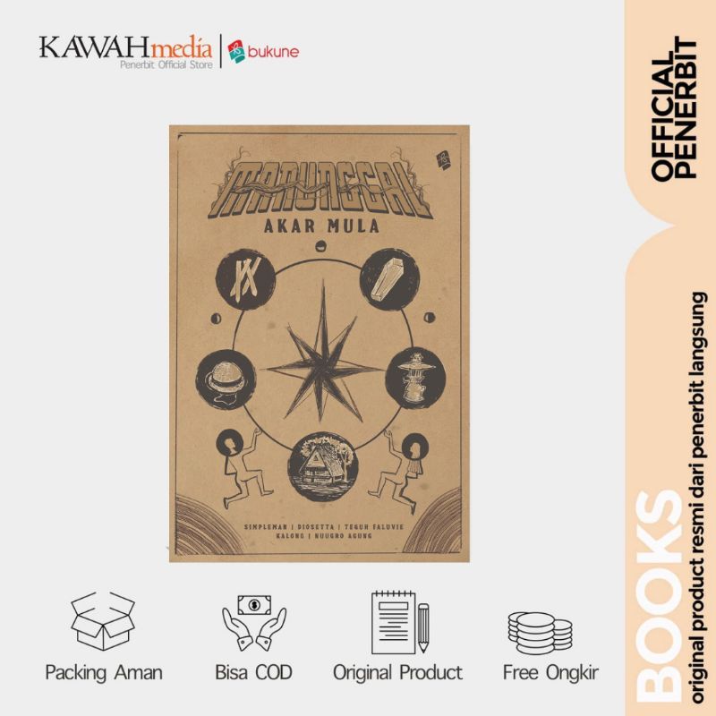 Buku Misteri - Manunggal Akar Mula - Simpleman - Bukune
