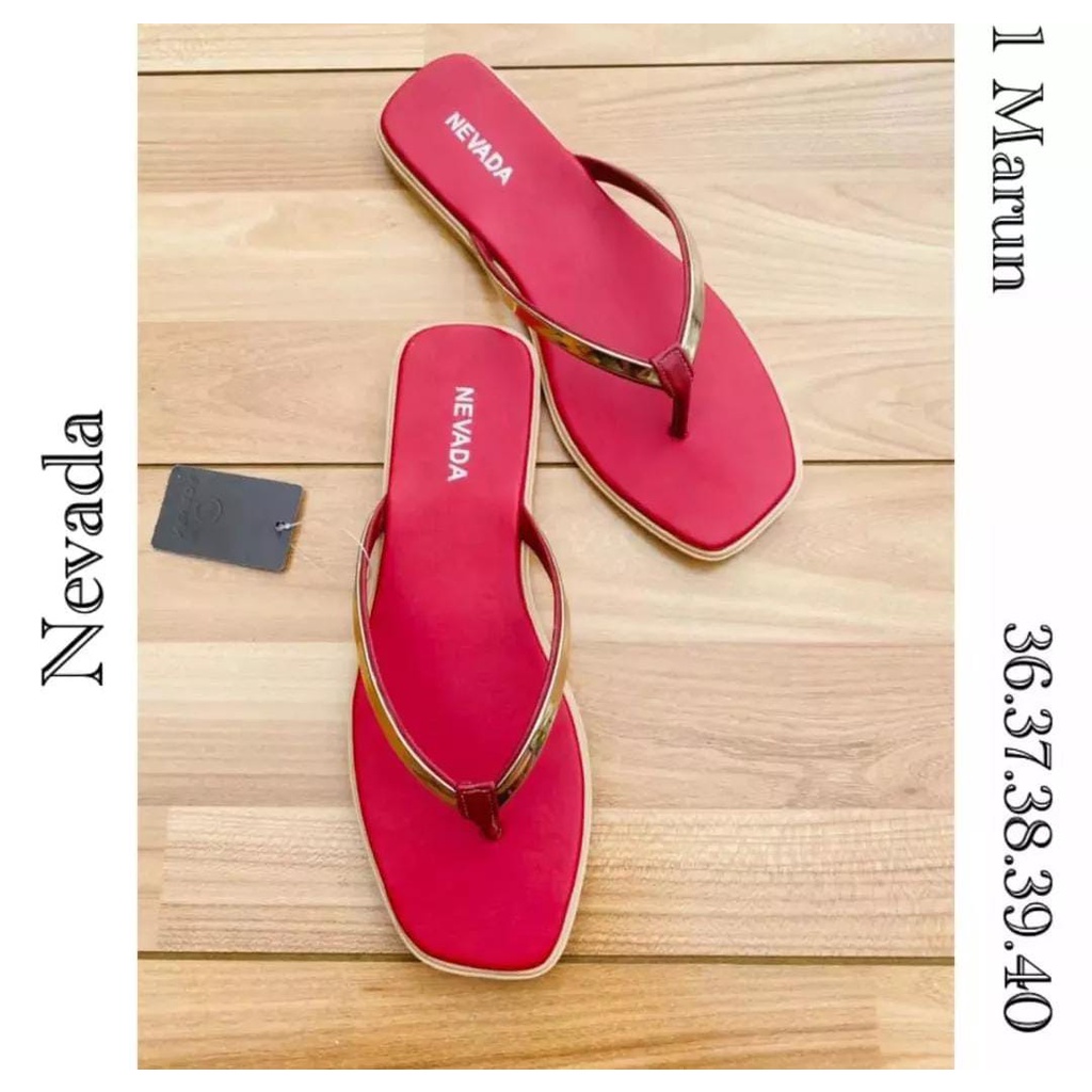 sandal jepit nevada terbaru sandal jepit wanita kekinian PROMO BELI 1GRATIS 1