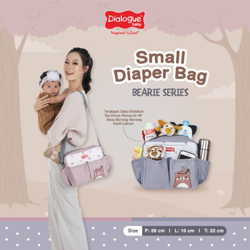 dialogue tas baby small/medium/large/ransel bearie series