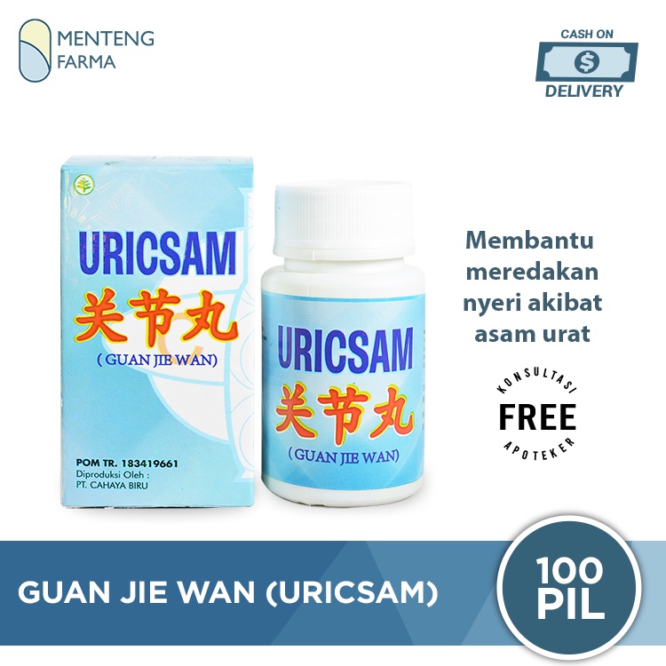 Guan Jie Wan (Uricsam) - Meredakan Nyeri Dan Pegal Linu Asam Urat