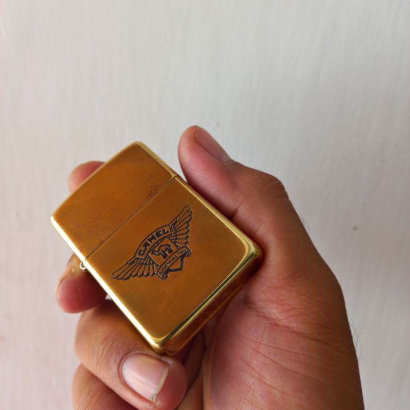 Zippo Original brass camel road house 1996