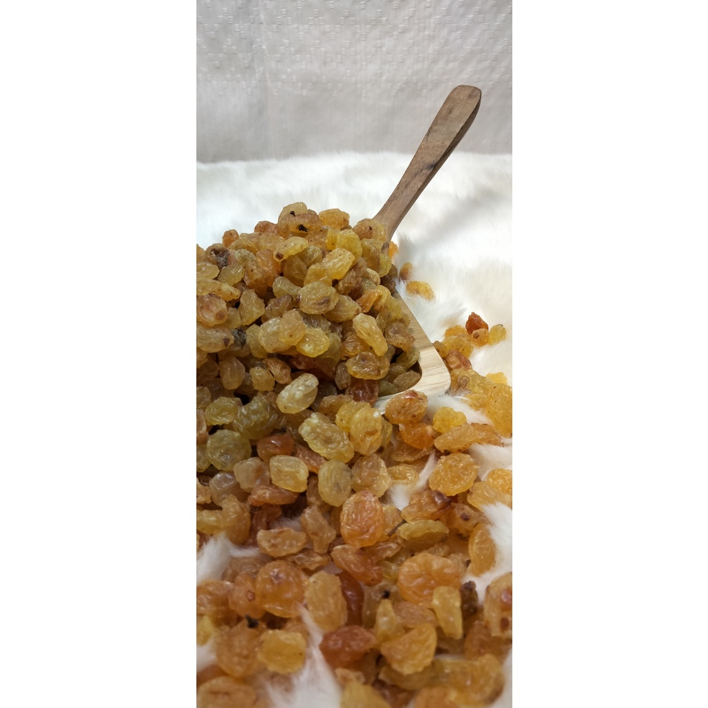 Kismis Asam Manis Golden Raisin 1Kg Enak &amp; Fresh Cocok Untuk Oleh-oleh Haji Umroh Camilan Sehat