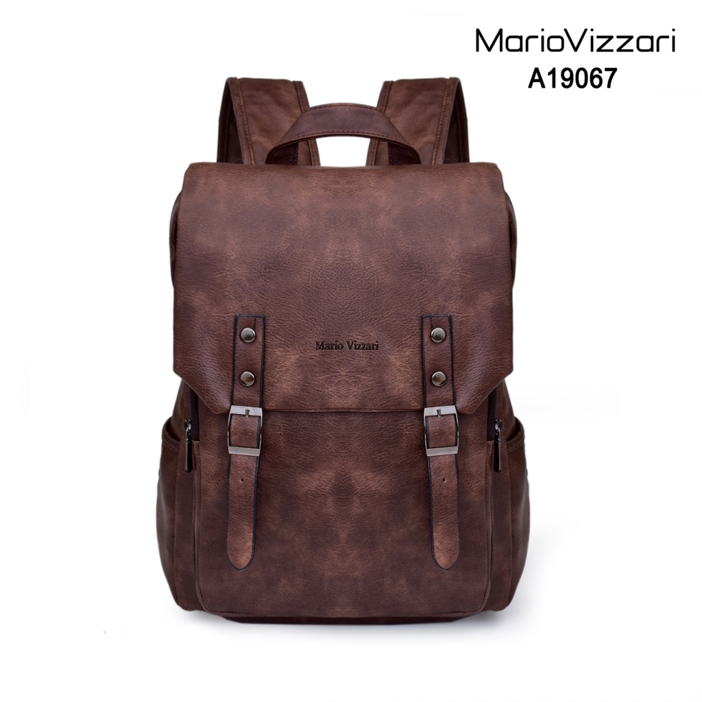Tas Ransel Pria Kulit Mario Vizzari William (A19174 / A19067) - Laptop