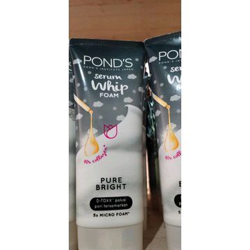 Pond's serum whip foam