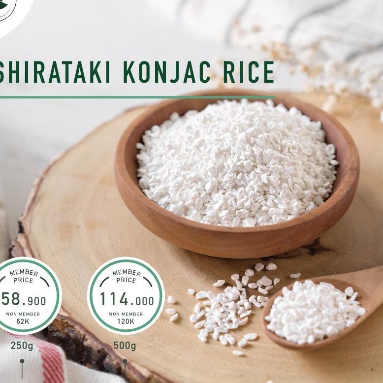 

Super Untung--Nature's Market Shirataki Rice 250gr