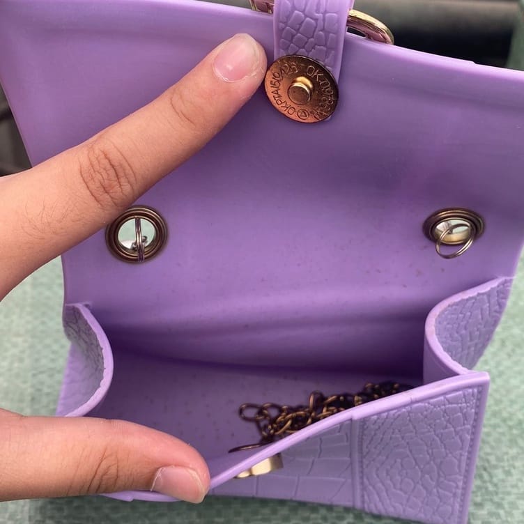 (Rijek) Tas Jelly Mini Toyboy Glossy Selempang Fashion Wanita