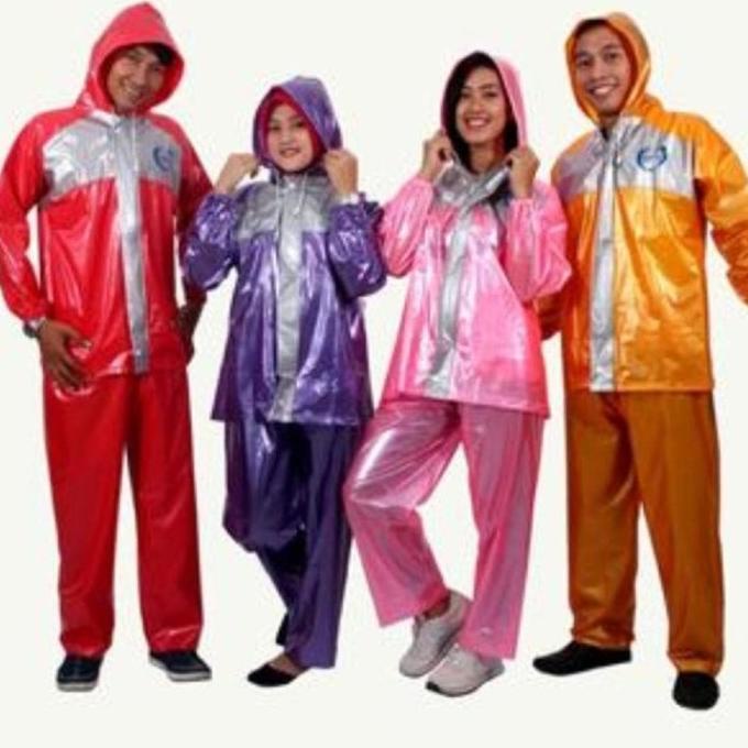Jas Hujan Anak Remaja SMP Plevia Tristal