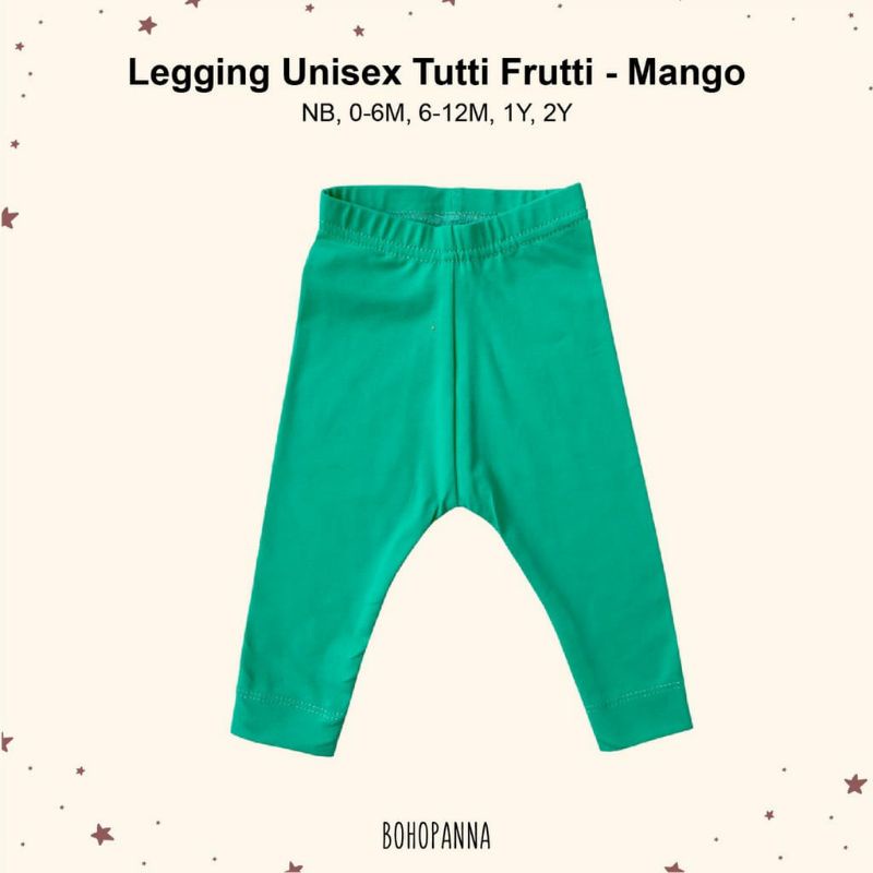 Bohopanna Legging Ruffle Tutti Fruitti // Celana Panjang Anak Ruffle