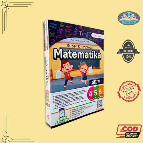 BUKU PELAJARAN SD AKM - SUPER COMPLETE MATEMATIKA SD KELAS 4 5 6