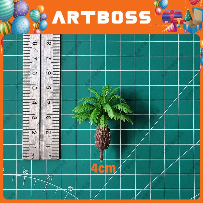 Segera Miliki Maket Pohon Palem Botol Miniatur Diorama Bottle Palm Tree - Y0033 Berkualitas