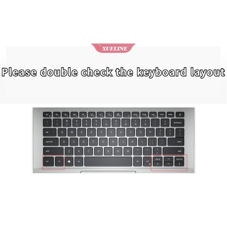 Skin Silikon Pelindung keyboard laptop DELL Inspiron 5000fit 5498 5493 5490 7490 Warna ZXL