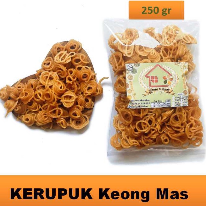 

(250 gr) KERUPUK KEONG MAS Mentah Kerupuk Mawar Mini Mentah
