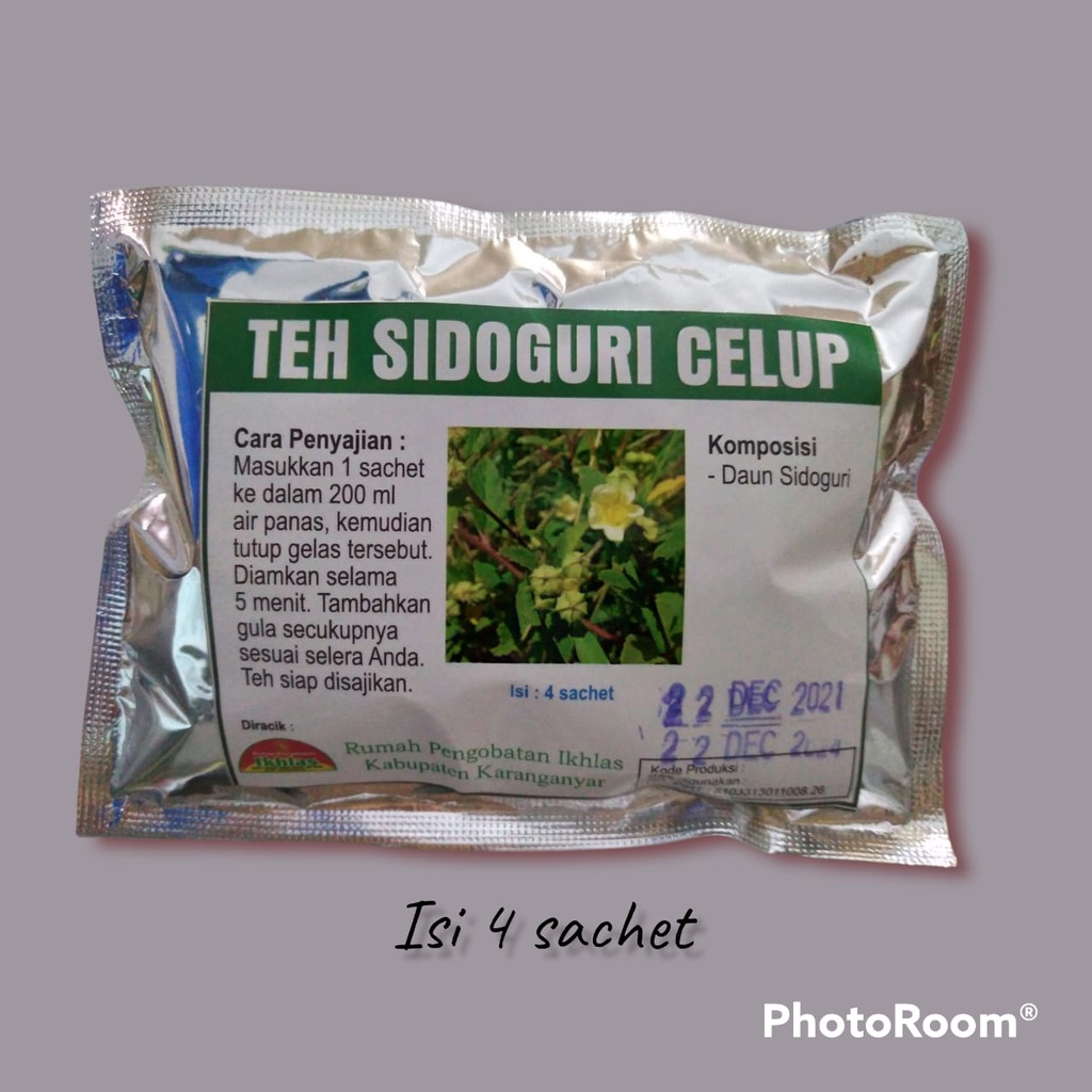 

Wedang Teh Sidoguri celup 100% Herbal