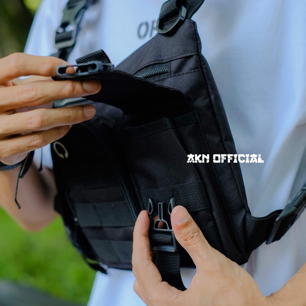 AKN - TAS DADA PRIA TACTICAL REAST TONIC 015 CHEST BAG ARMY TERBARU