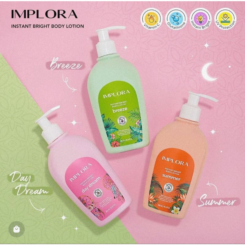 Implora Instant Bright Body Lotion 300 ml