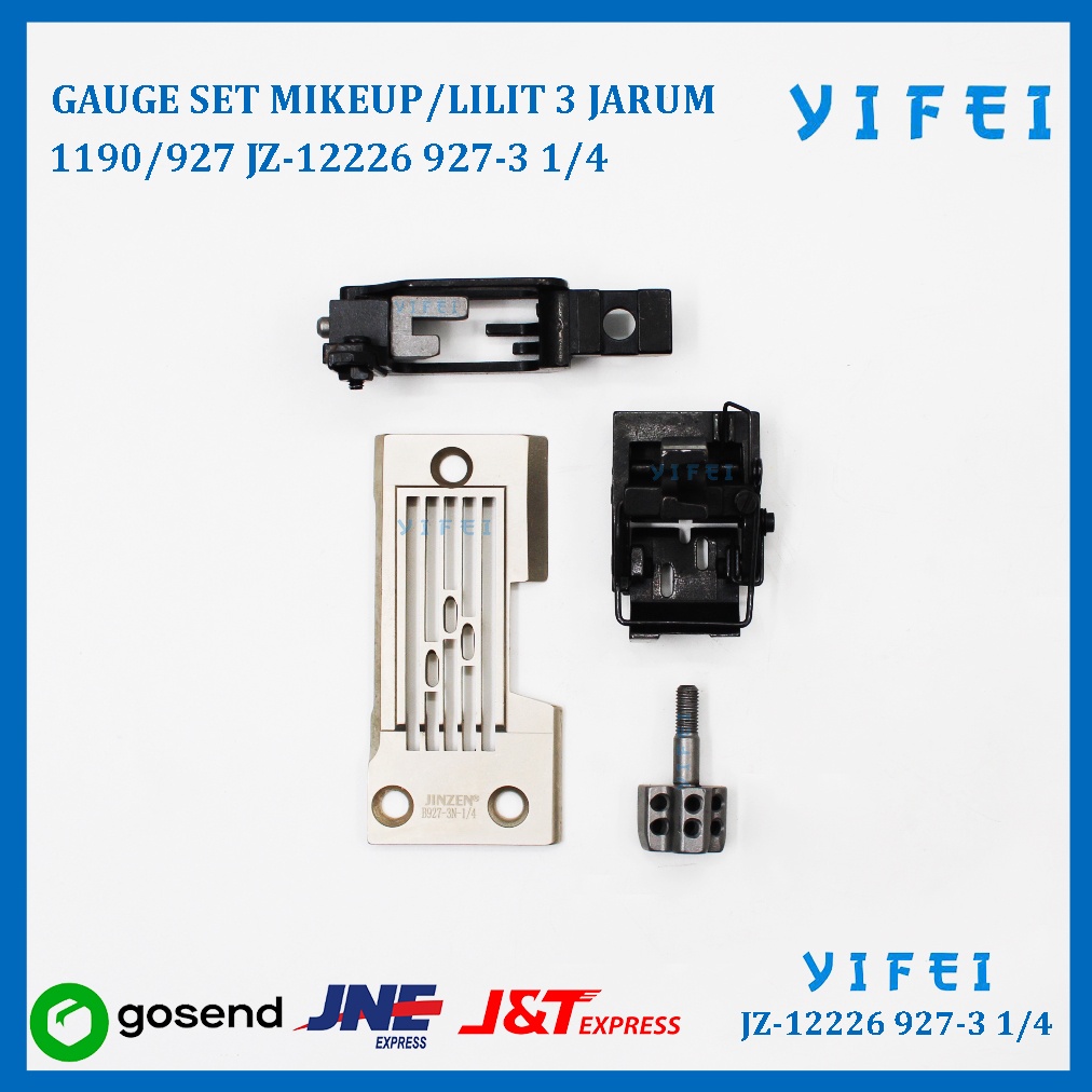 GAUGE SET MIKEUP/LILIT 3 JARUM 1190/927 YIFEI-12226 927-3 1/4