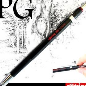 

(COD) ROTRING 300 Clutch Pencil 2.0 mm Lead Holder Pensil Sketsa 2mm Sketch TERBARU Kode 336
