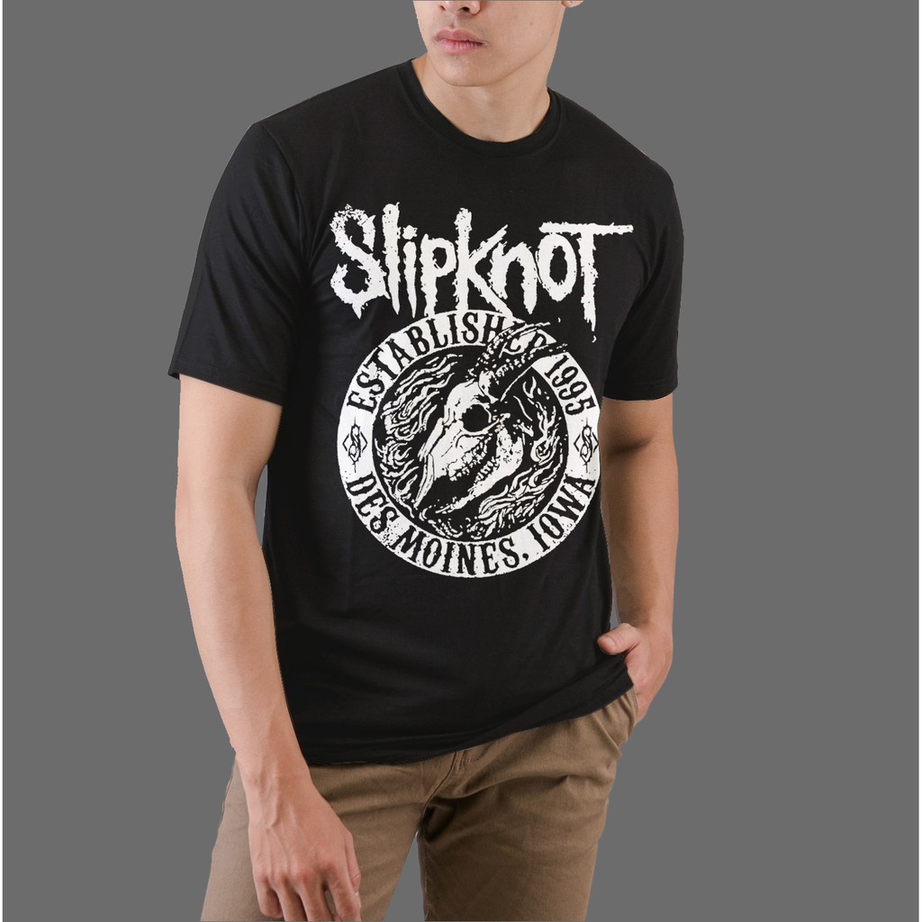 Kaos Band Slipknot / Baju Distro / T-Shirt Band Metal / Kaos Distro Pria Wanita / T-Shirt Premium