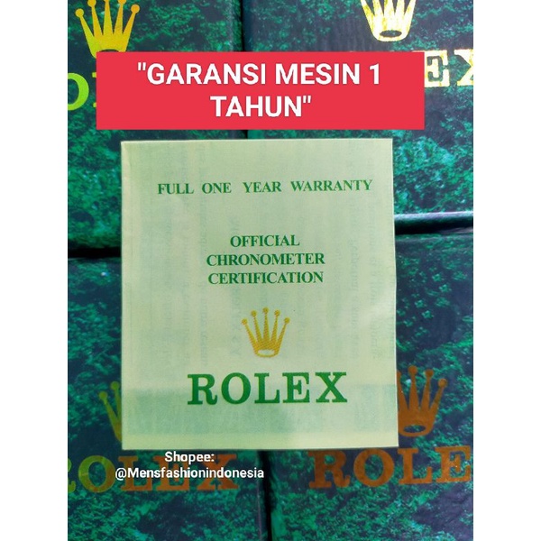 (SUPER PREMIUM) JAM TANGAN ROLEX AUTOMATIC OTOMATIS JAM ROLEX PRIA