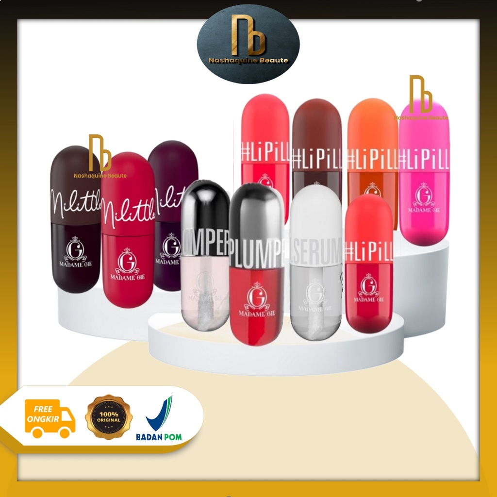 MADAME GIE Lipill - Lip Serum Lip Tint 5ml - Lip Plumper