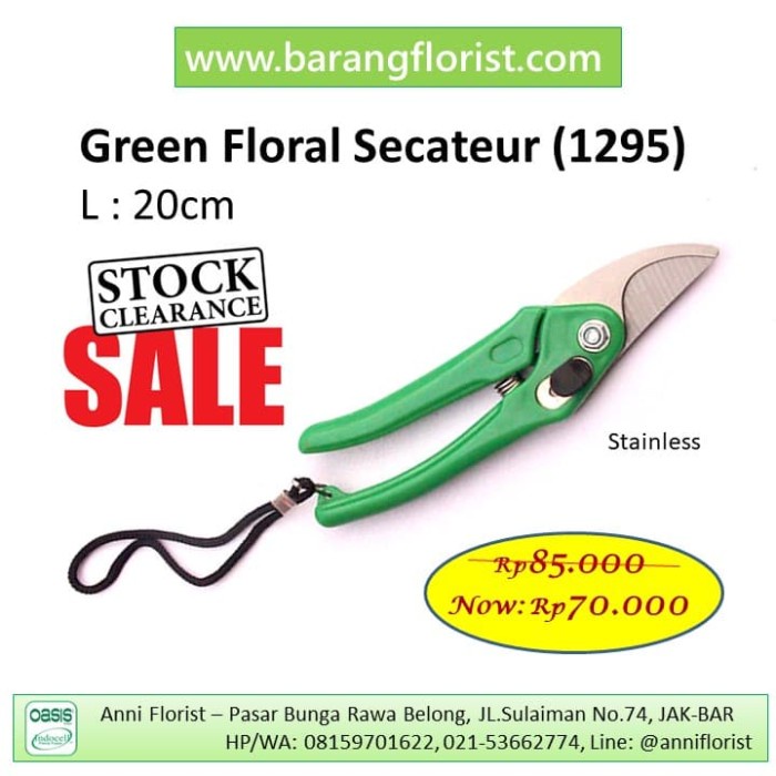 

Terbatas Gunting Florist Accessoris Toko Bunga Perlengkapan Toko Bunga Diskon