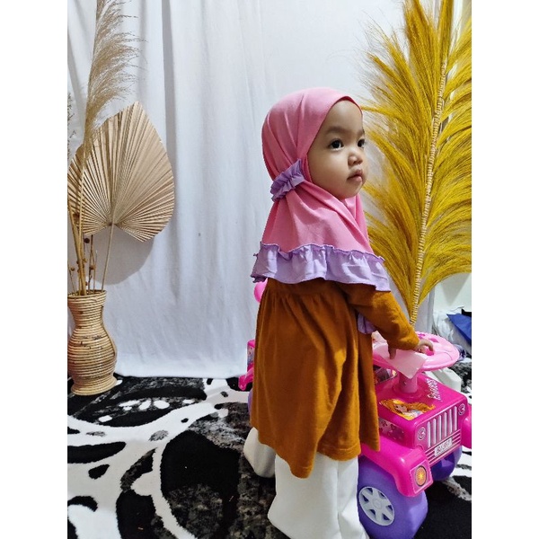 NEWBORN / jilbab / anak / bayi / 0-2 tahun / FILZDAH