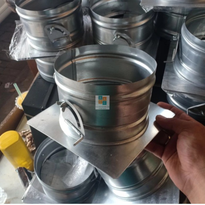 Jual Insulator Spigot Damper Uk 12 Inch 300 Mm Sok Sambungan Ducting