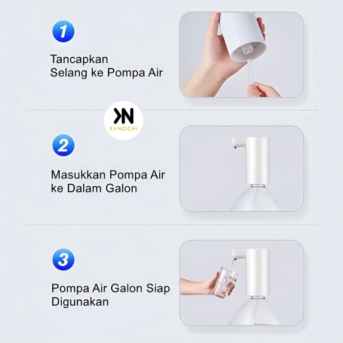 POMPA AIR GALON ELEKTRIK PREMIUM DISPENSER AIR MINUM USB PUMP