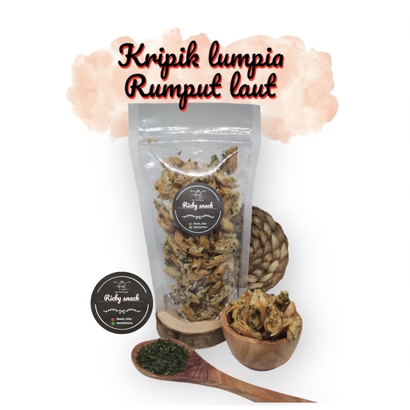 

cemilankripiklumpia/snacklumpia/rasarumputlaut