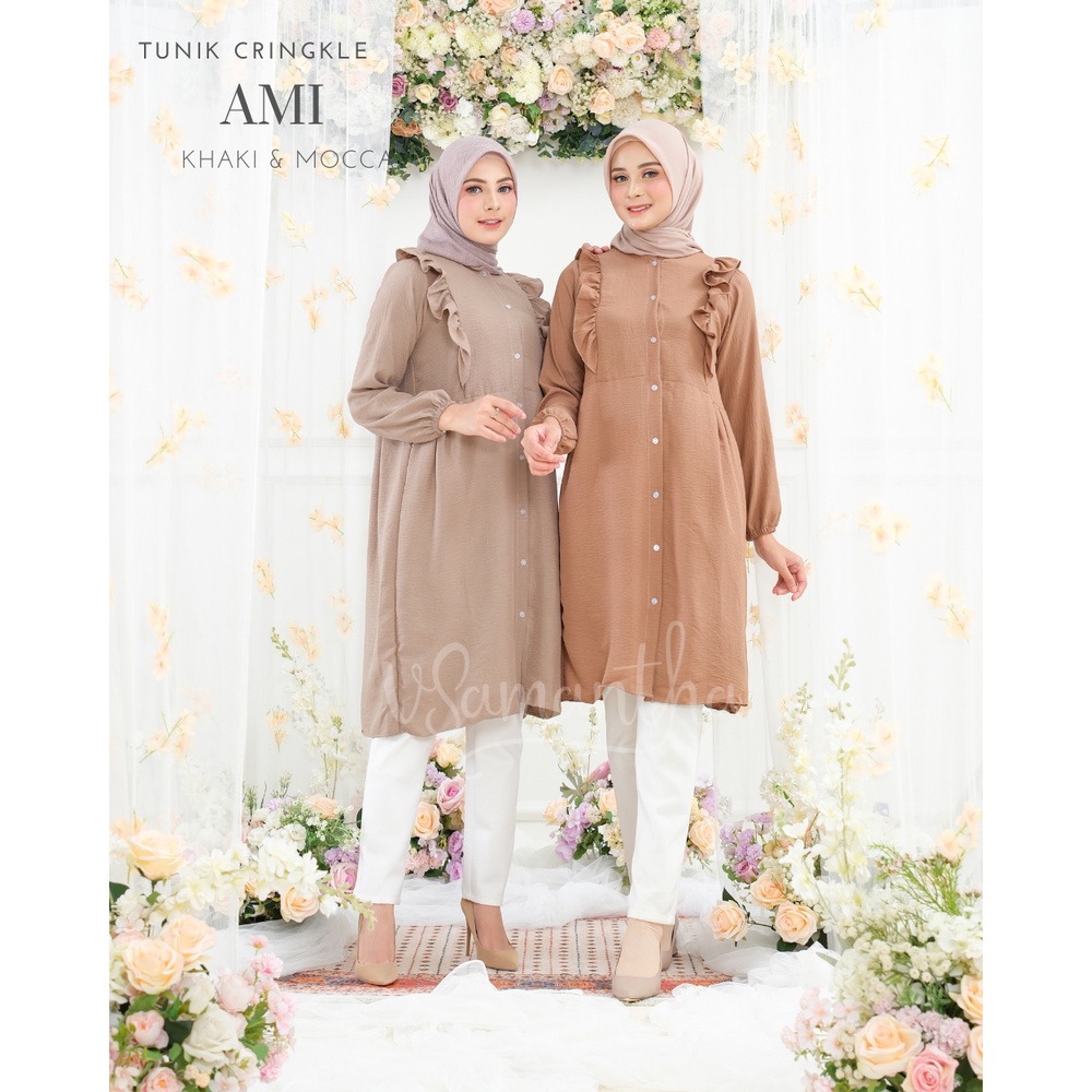 Tunik Crinkle Airflow Ami