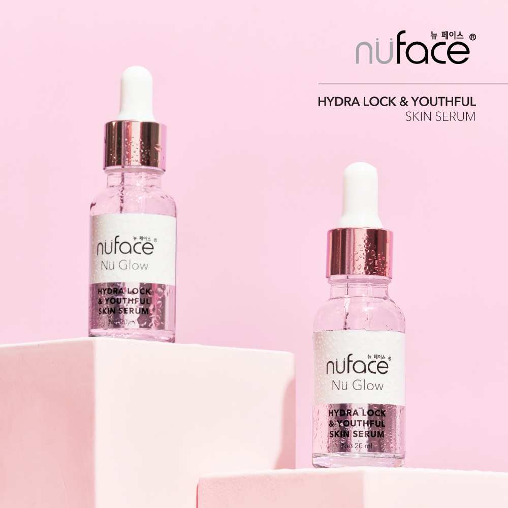 SKINCARE FUJI !! NUFACE NU GLOW HYDRA LOCK SERUM