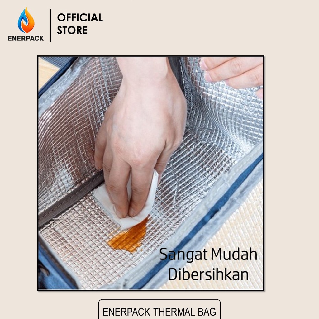ENERPACK Tas Bekal Makanan Piknik Tahan Panas Dingin EP-T