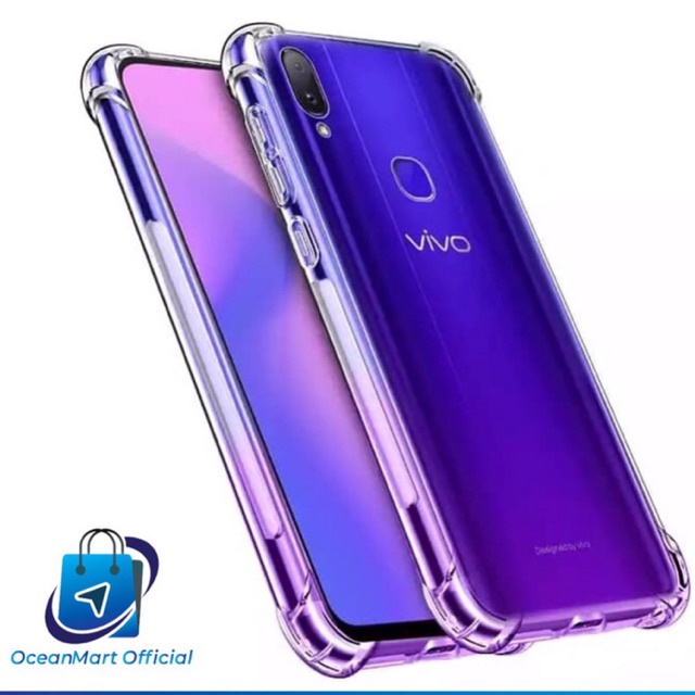 Case Anti Crack Vivo Y50 Y30 Y91 Y91C Y95 S1 Z1 Pro TPU Softcase Silicone Transparant Aksesoris Handphone HP OCEANMART OCEAN MART Murah Grosir