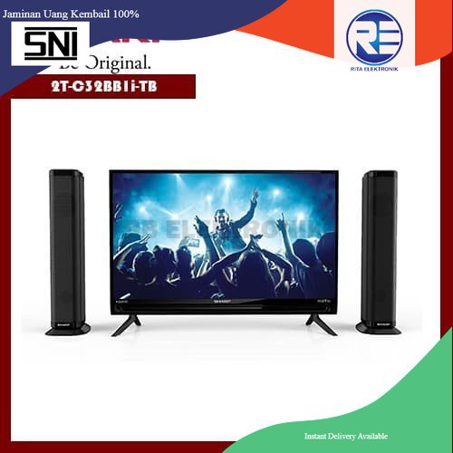 TV LED 32 INCHI SHARP 2T C32BB II PLUS SPEAKER