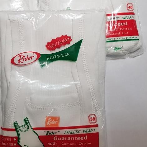 Singlet Pria Rider/Kaos Kutang Ukuran Besar 38,40.42 ORI - 38