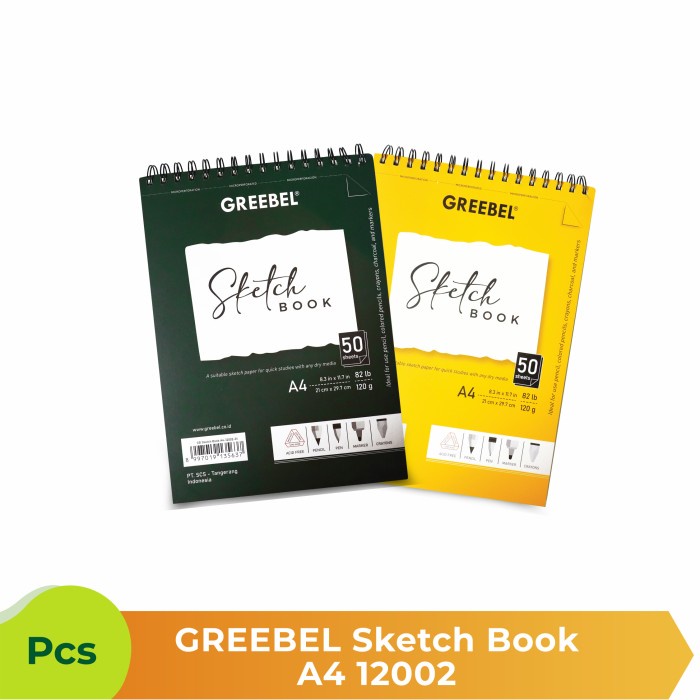 

Hemat Greebel Sketch Book A4 Gilaa!!!