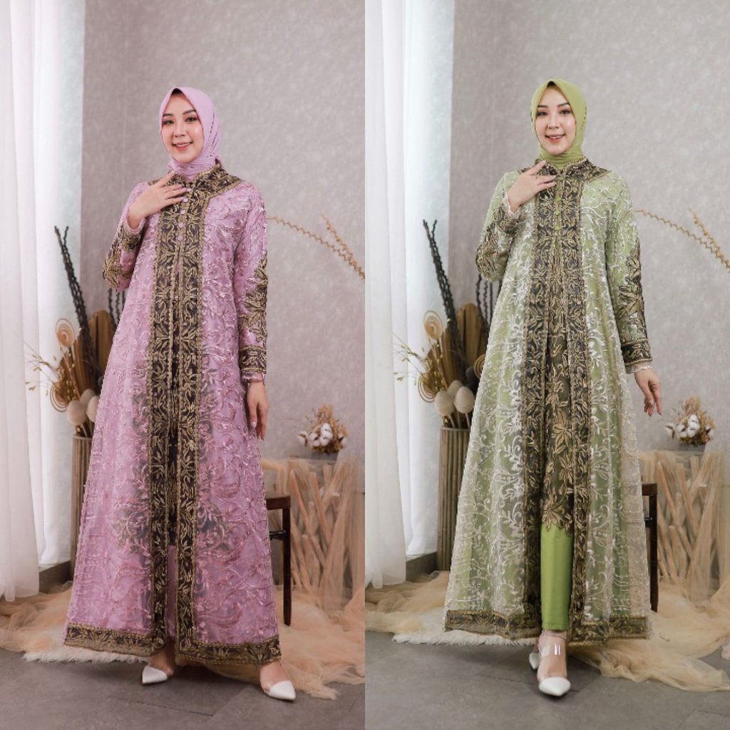 Gamis Casandra//Model Baju Gamis Pesta Kondangan Terbaru Terlaris Viral BY Pelangi Jaya