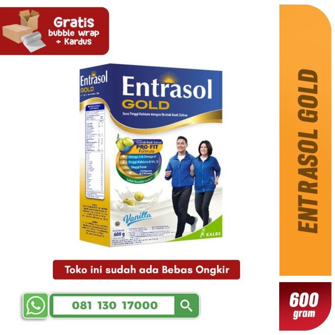 

[ COD ] Susu Entrasol Gold Vanila 600 gram