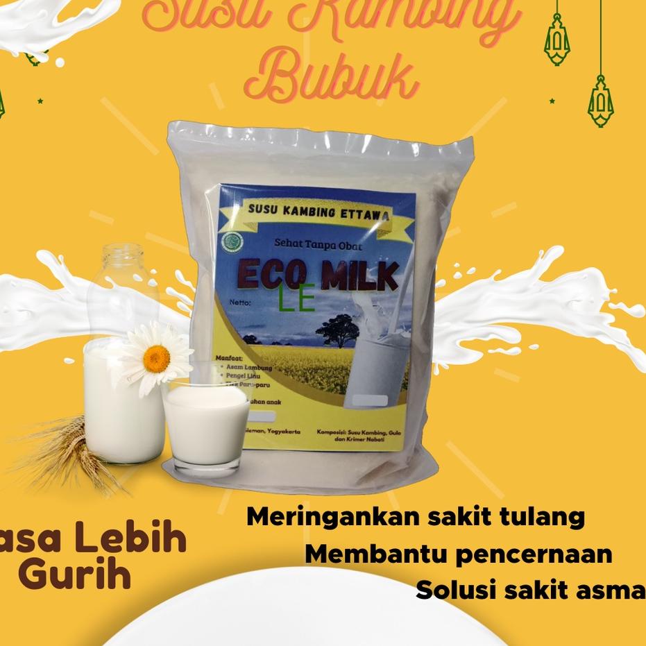 

✨10.10✨ COD Recomended Susu Kambing Etawa Bubuk Goat Milk 200 gram Organik Susu Kambing Tinggi Kalsium Untuk Tulang Sendi !!