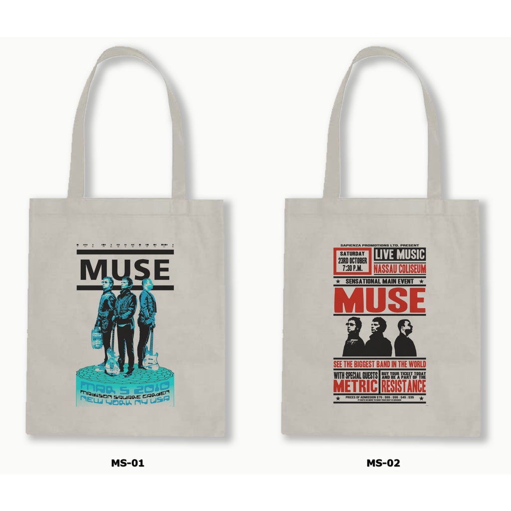TOTE BAG BLACU - MUSE