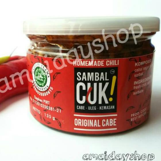

せ Sambal CUK! asli suroboyo ⇈