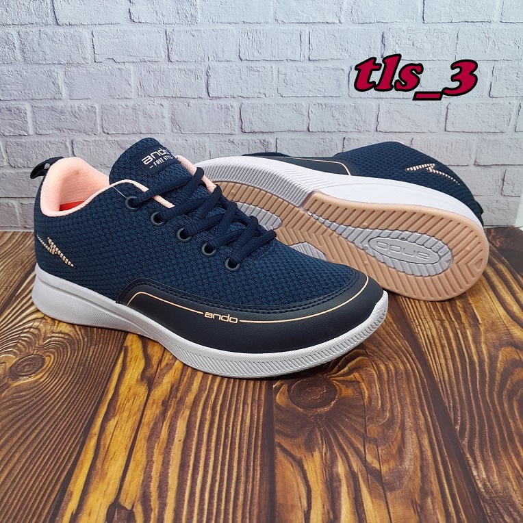 Sepatu Wanita Ando Varyn Tanza 37-40 Sepatu Sneaker Cewek Original